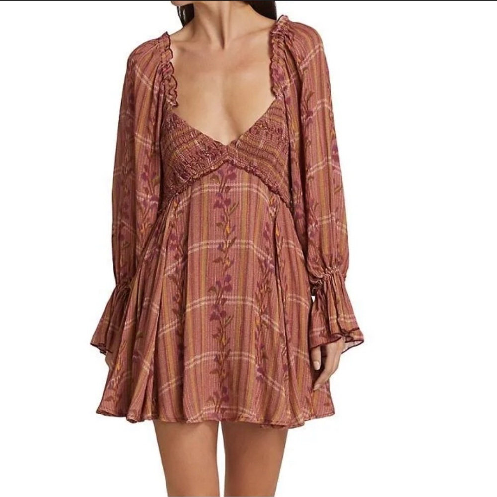 NEW Free People Boho Mini Dress